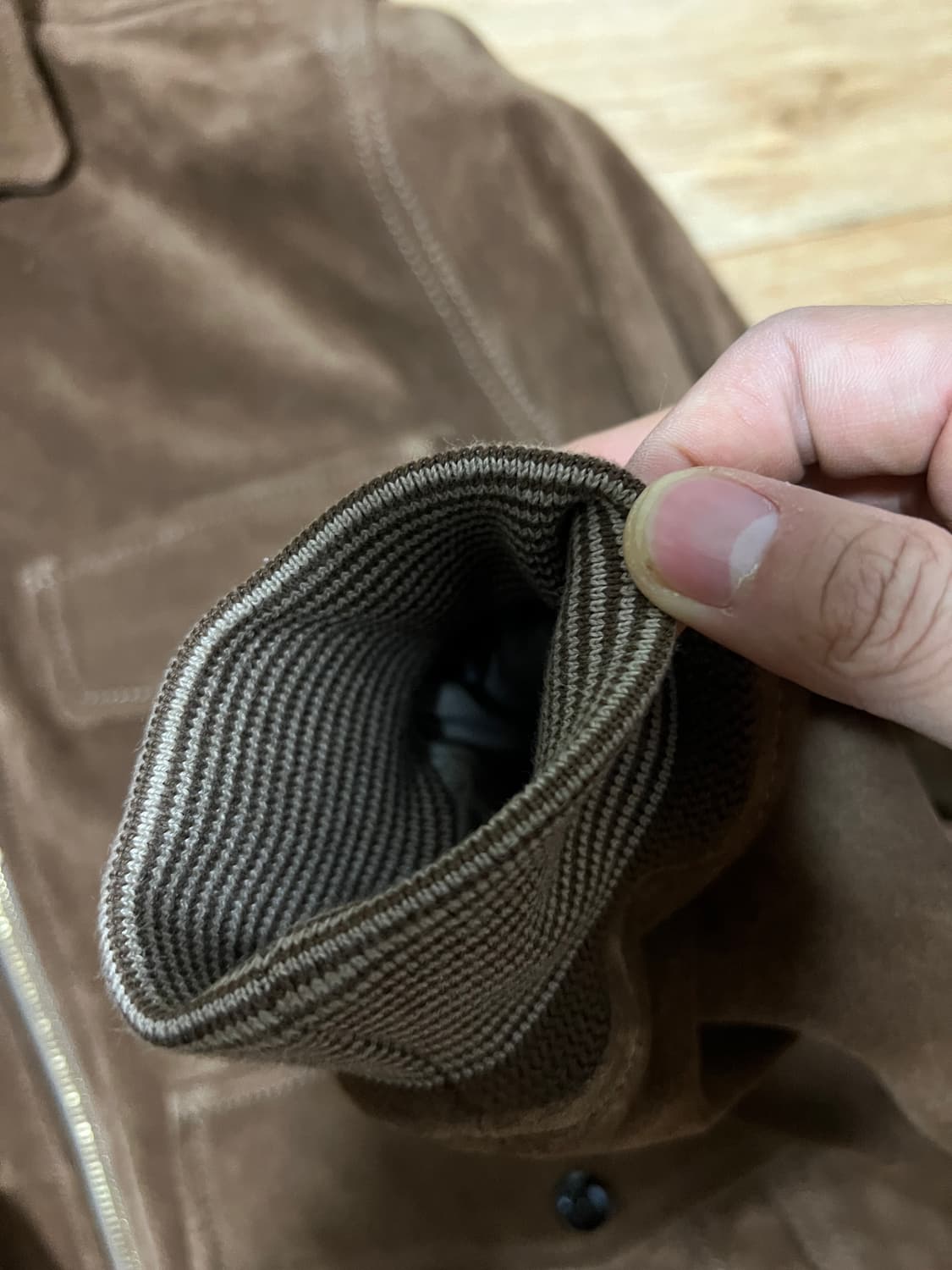 드레익스 A-2 봄버 자켓 토바토 스웨이드 40사이즈 상품이미지8