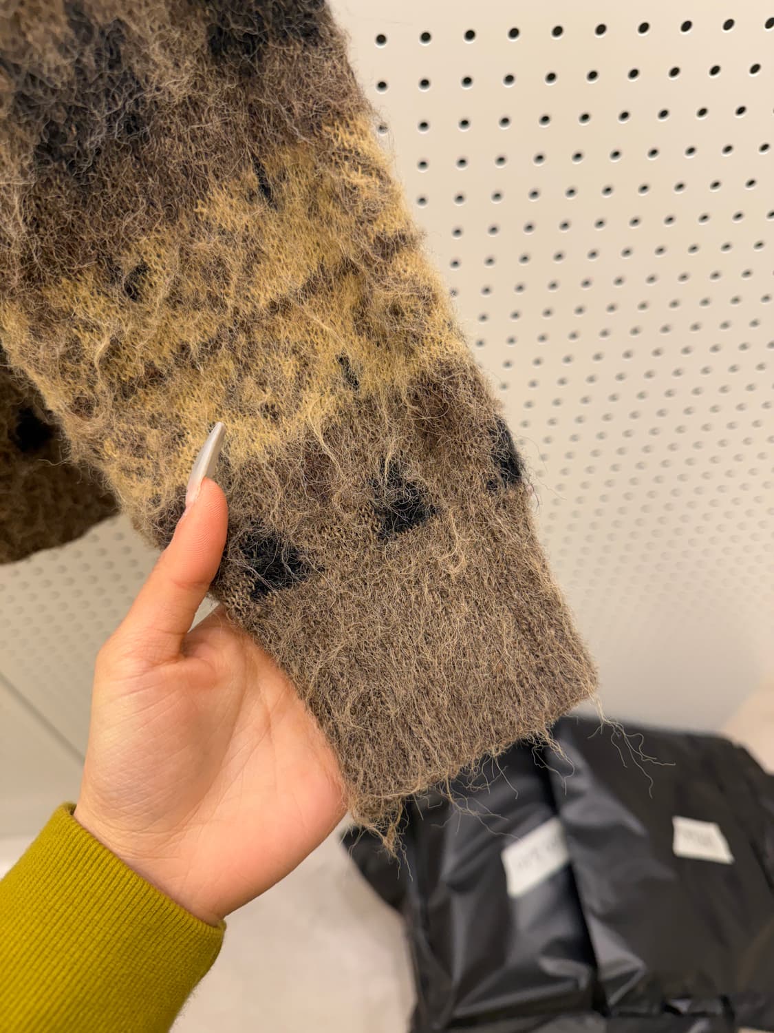 파르티멘토 노르딕 패턴 헤어리 니트 U1069 상품이미지4