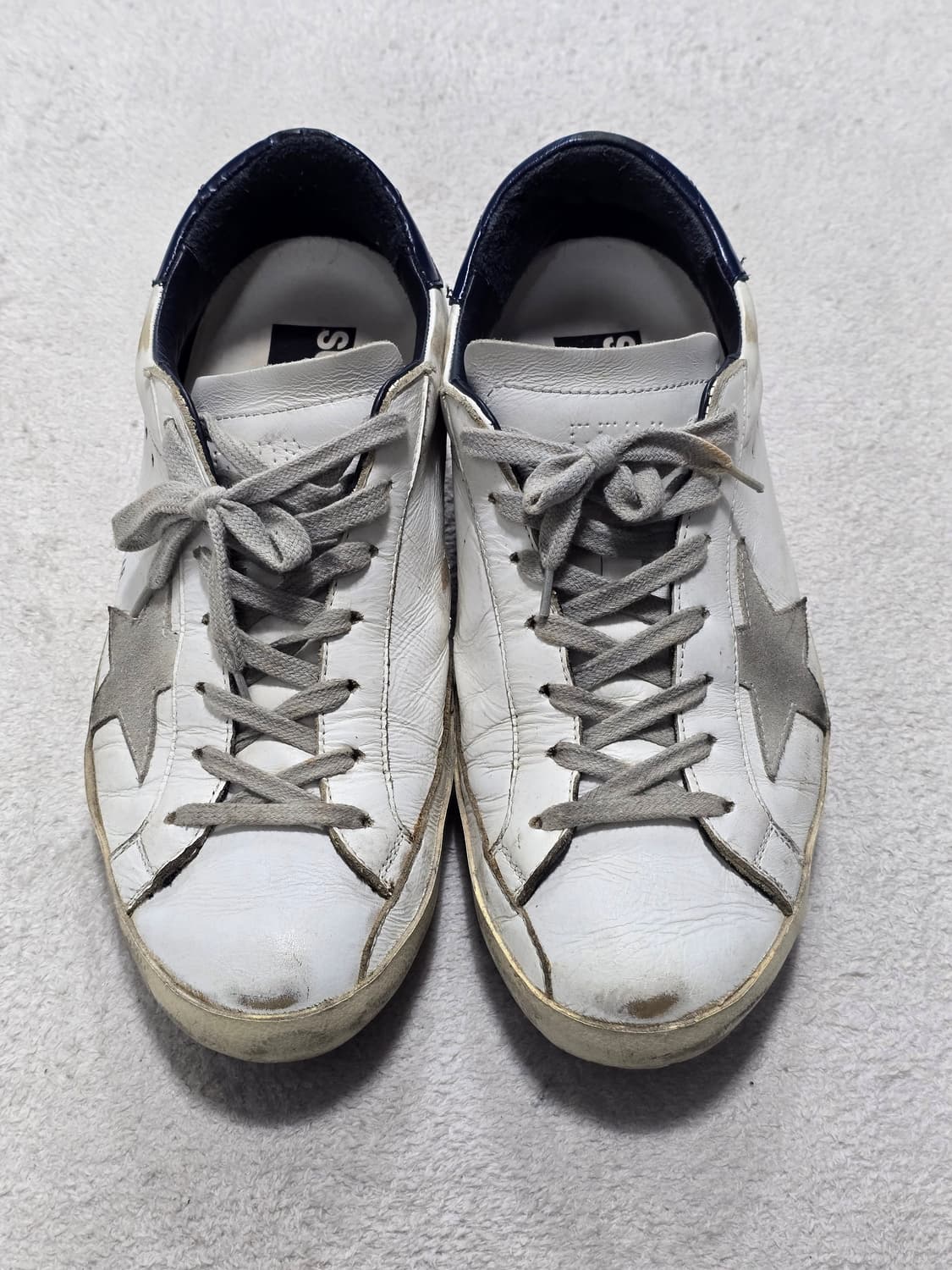 골든구스 화이트 빈티지 스니커즈 42 상품이미지3