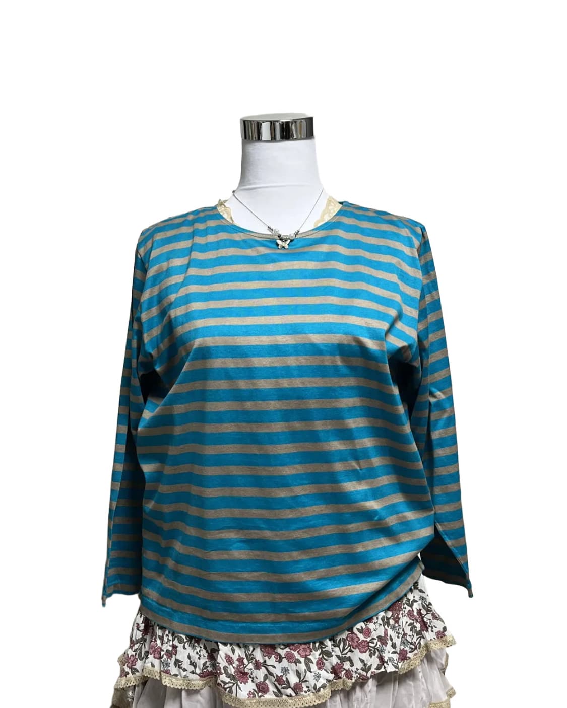 Blue stripe t shirt 상품이미지6