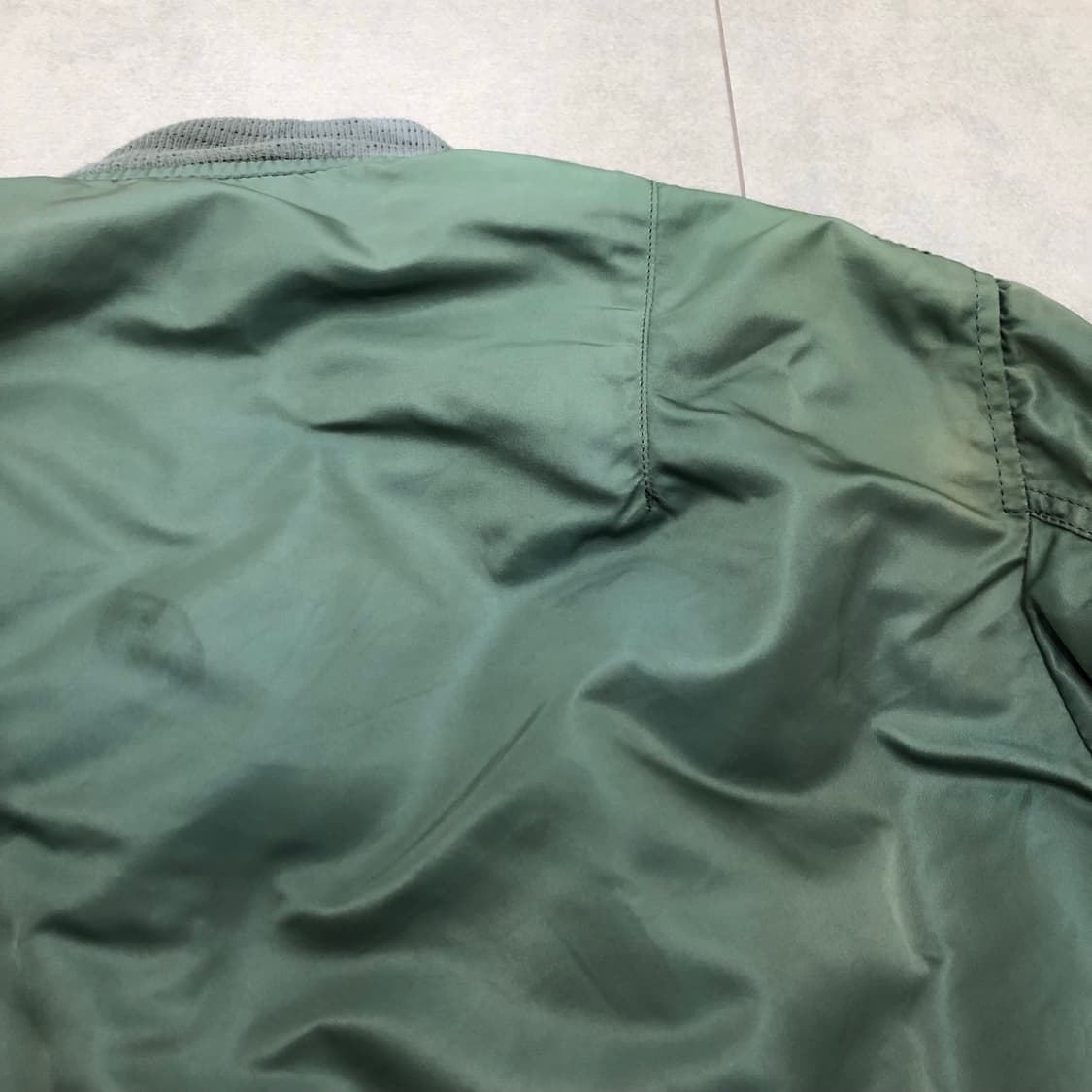 알파인더스트리 ma-1 마원 usa 미국 항공 점퍼 자켓 L 상품이미지6