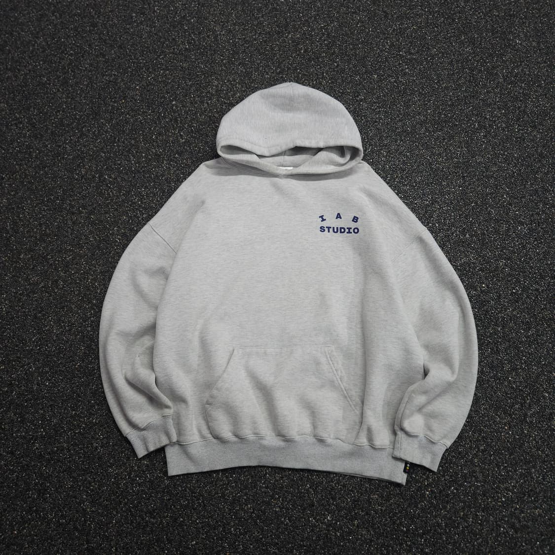 아이앱스튜디오 빅로고 박시핏 후드 티셔츠 (XL) 상품이미지2