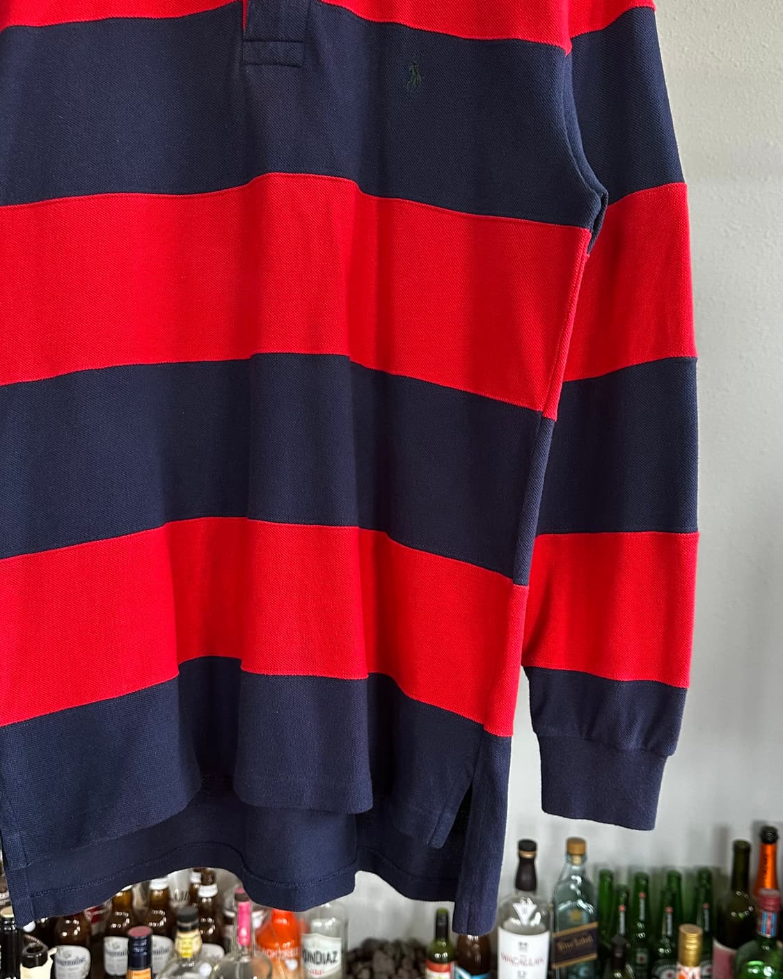 [L]폴로 랄프로렌 90s 스트라이프 럭비 티셔츠 상품이미지5