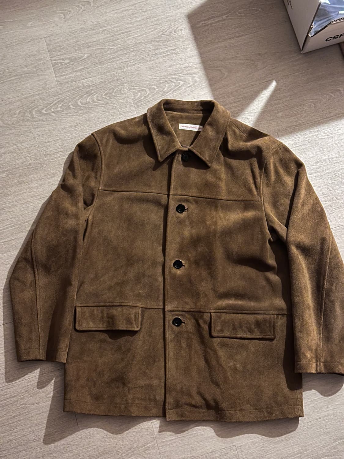 tocc 스웨이드 카코트 2사이즈 상품이미지1