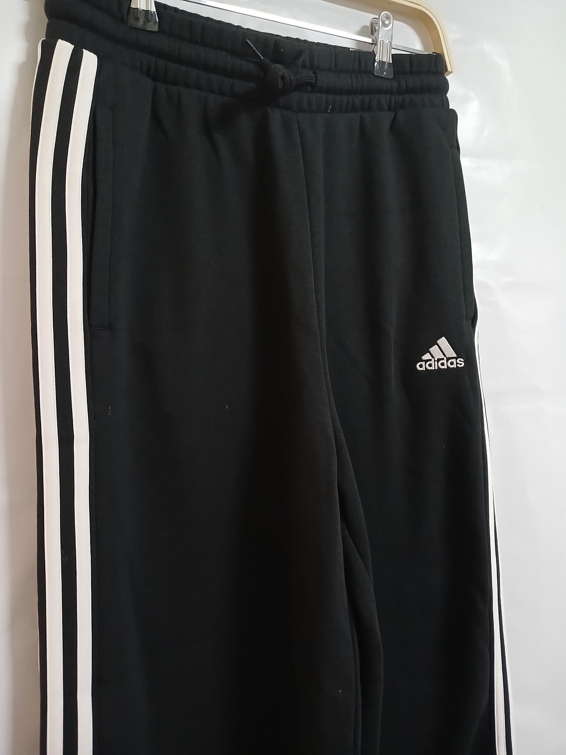 (새상품,약기모,28-30)아디다스 프렌치테리 와이드팬츠 상품이미지2