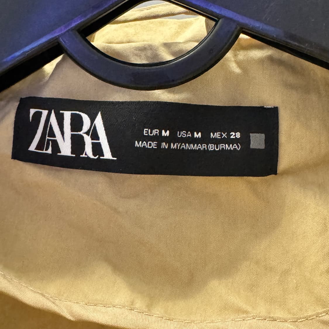 ZARA 미사용 여자 크롭 바람박이 후드자켓 상품이미지3