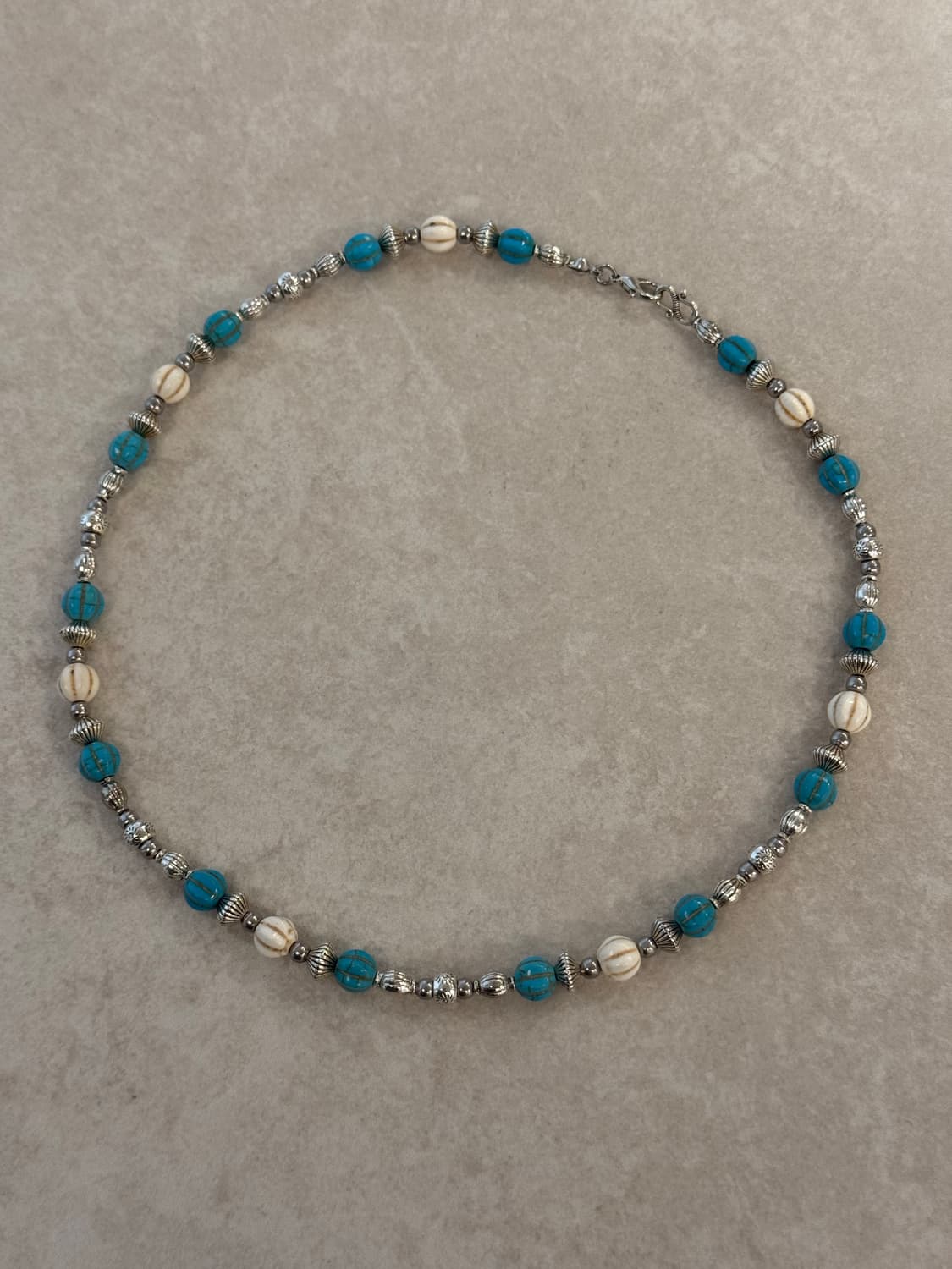 터키석 산호 써지컬 포인트 목걸이 상품이미지1