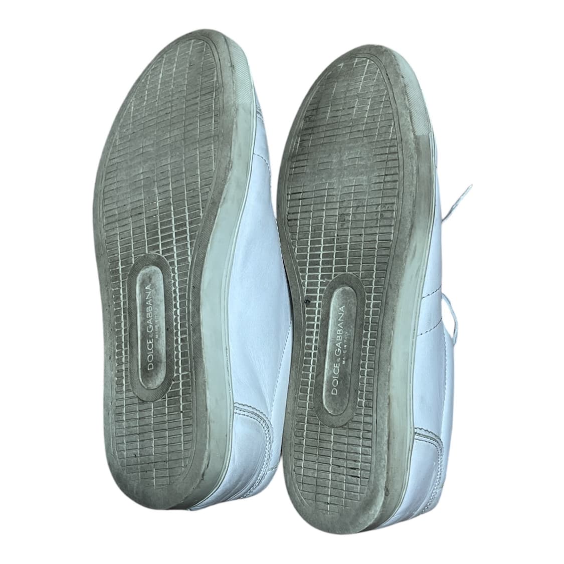 Dolce & Gabbana 레더 스몰로고 스니커즈 화이트 270 상품이미지3