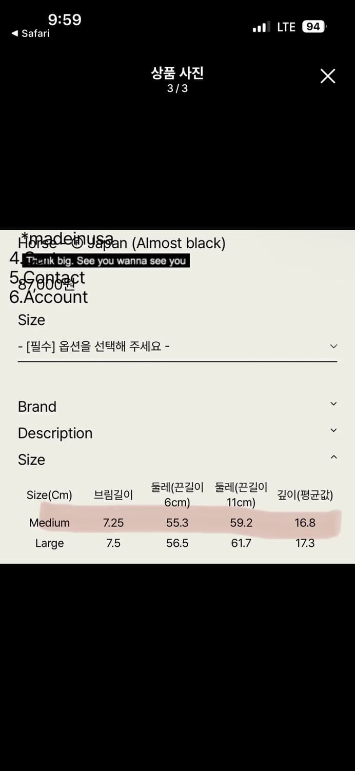 tefstores 테프스토어즈 Horse M사이즈 판매 상품이미지2