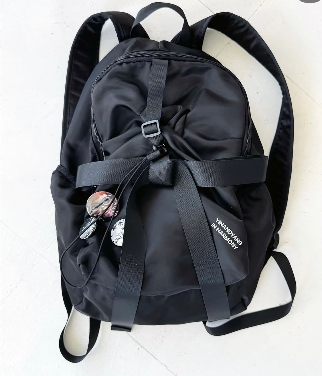  인앤양인하모니 백팩 블랙 판매 상품이미지1