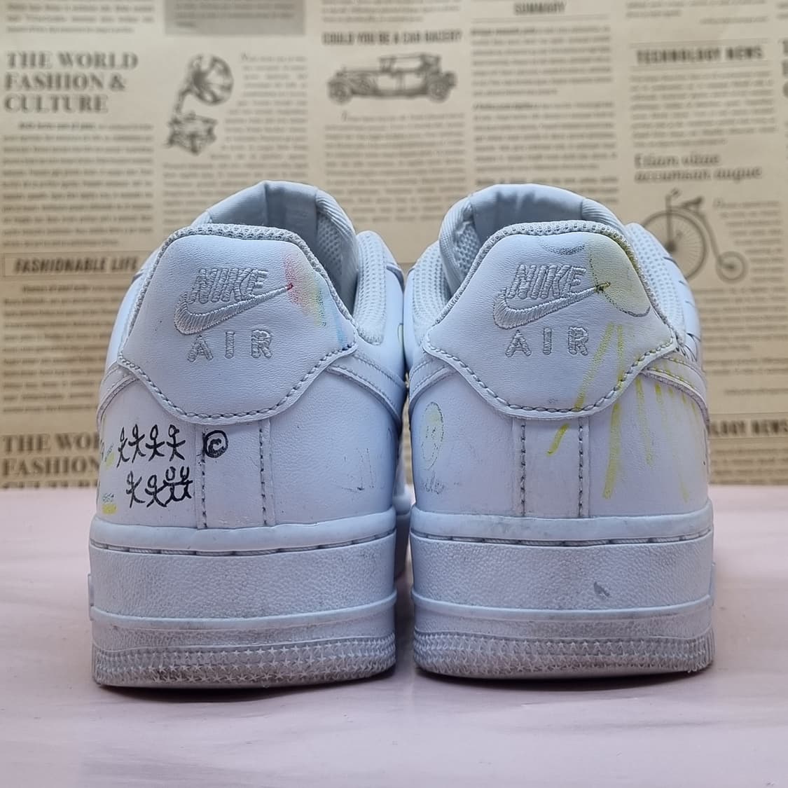 나이키 에어포스1 커스텀 운동화 240 상품이미지4