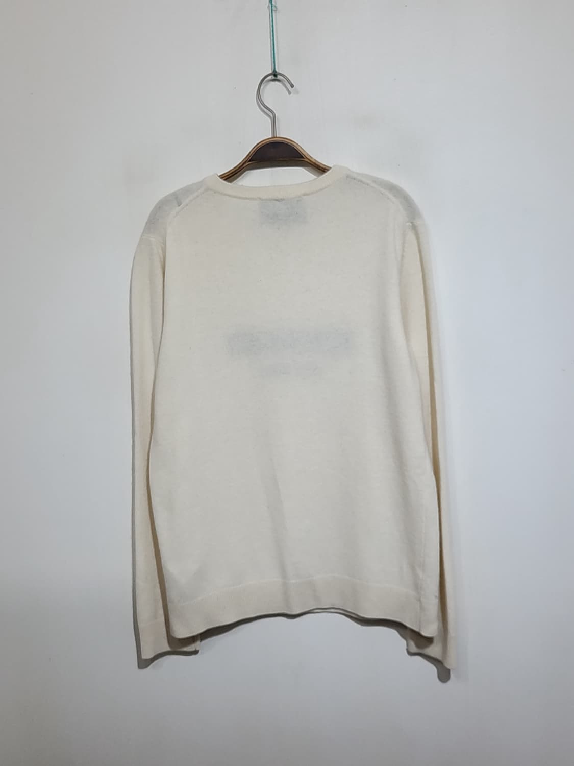 (XL) 아이스버그 니트 아이보리 울 캐시미어 스웨터 이태리판  상품이미지6