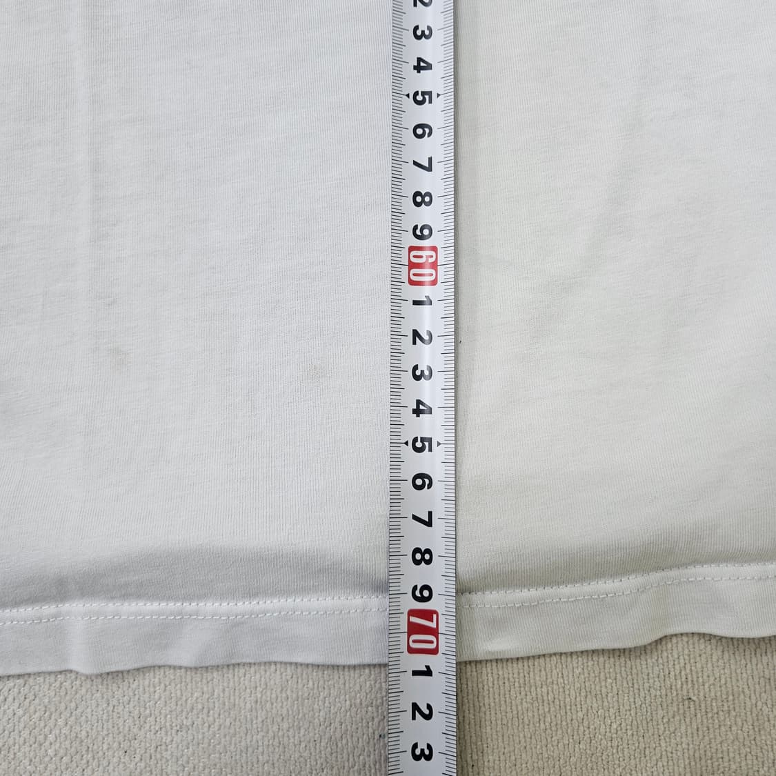 XL MSGM 박스로고 반팔티 0316Y 상품이미지5