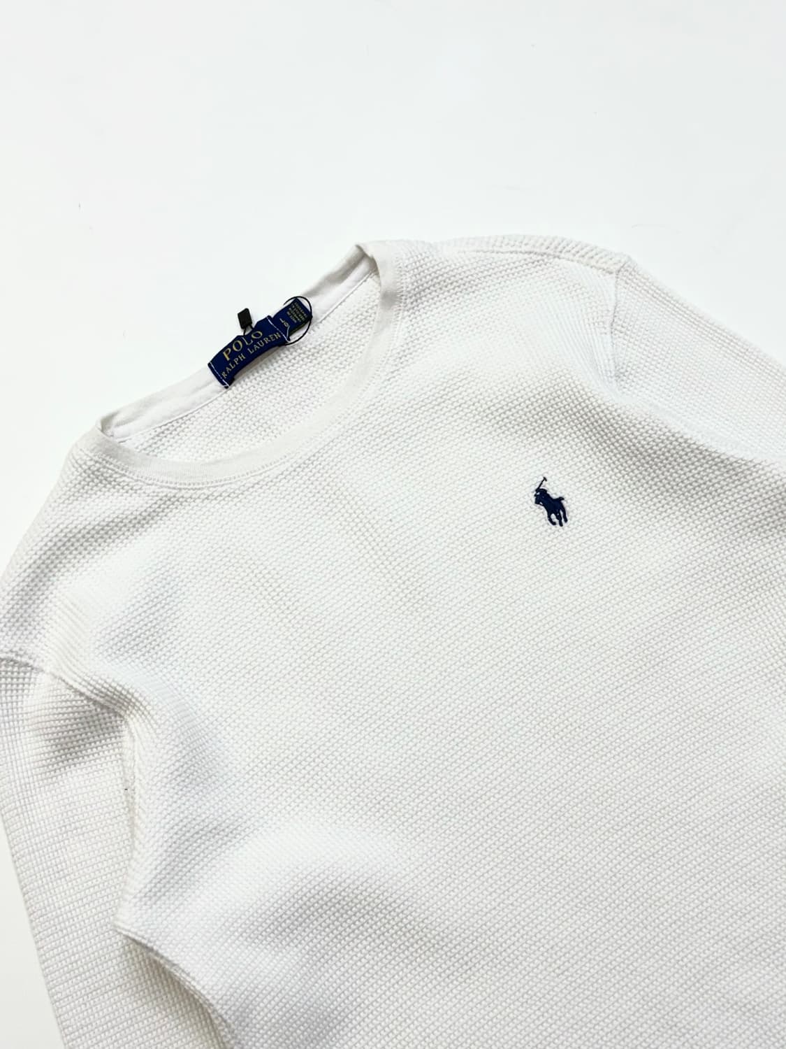 Polo 폴로 랄프로렌 여성 와플 긴팔니트 상품이미지3