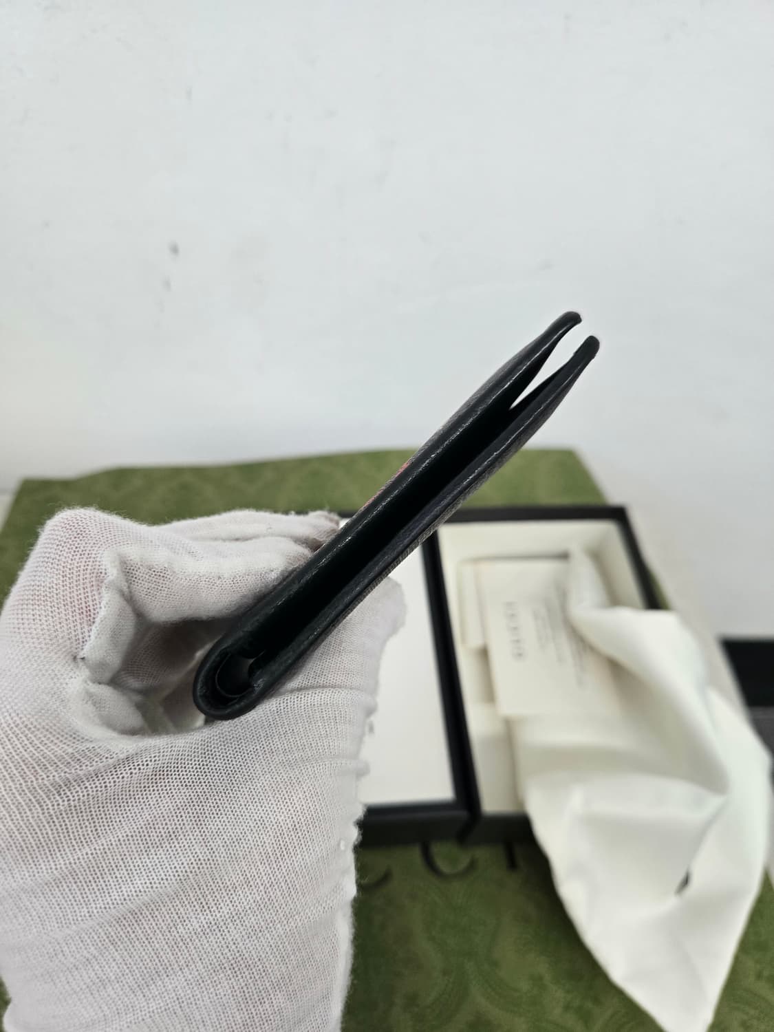 [보증서 정품] 구찌 레드 울프 반지갑 상품이미지1