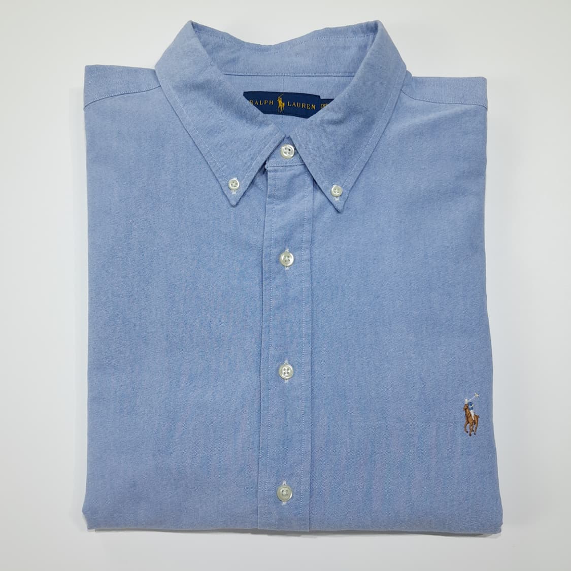 CL515 2XB 폴로 코튼 옥스포드 클래식 블루 셔츠 남방 상품이미지8