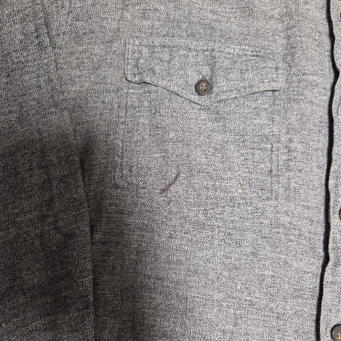 Cache Creek 그레이 플란넬 셔츠 L(100-105) 상품이미지4