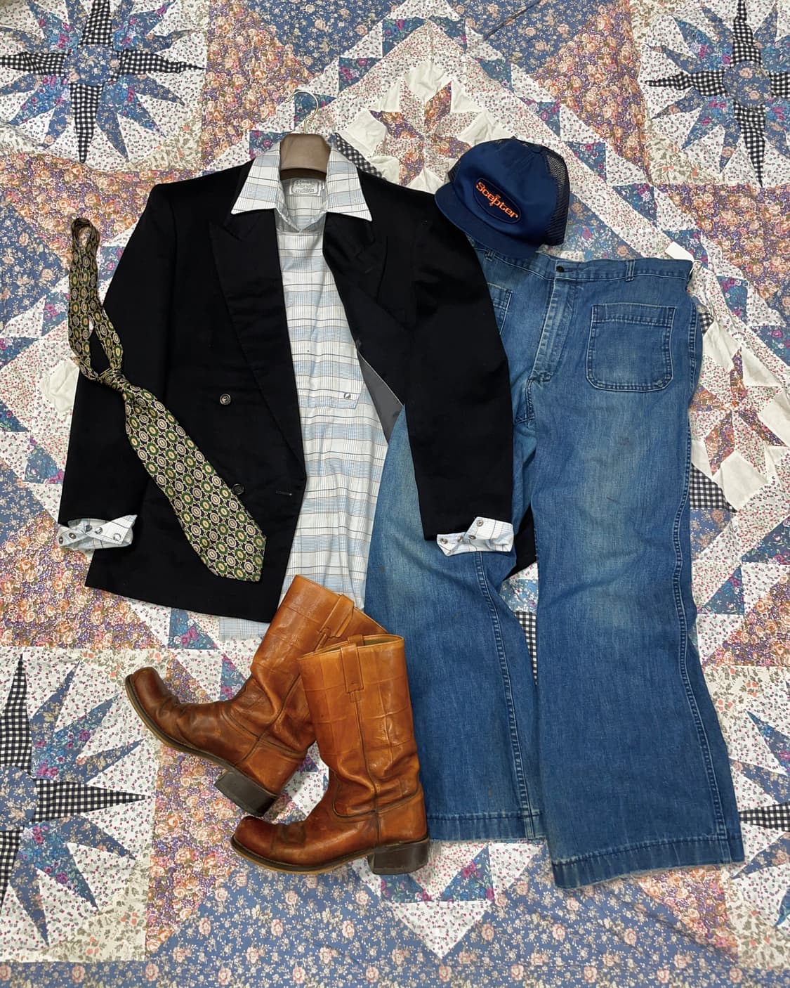 70‘s Dingo by Acme 스퀘어 캠퍼스 부츠 상품이미지9