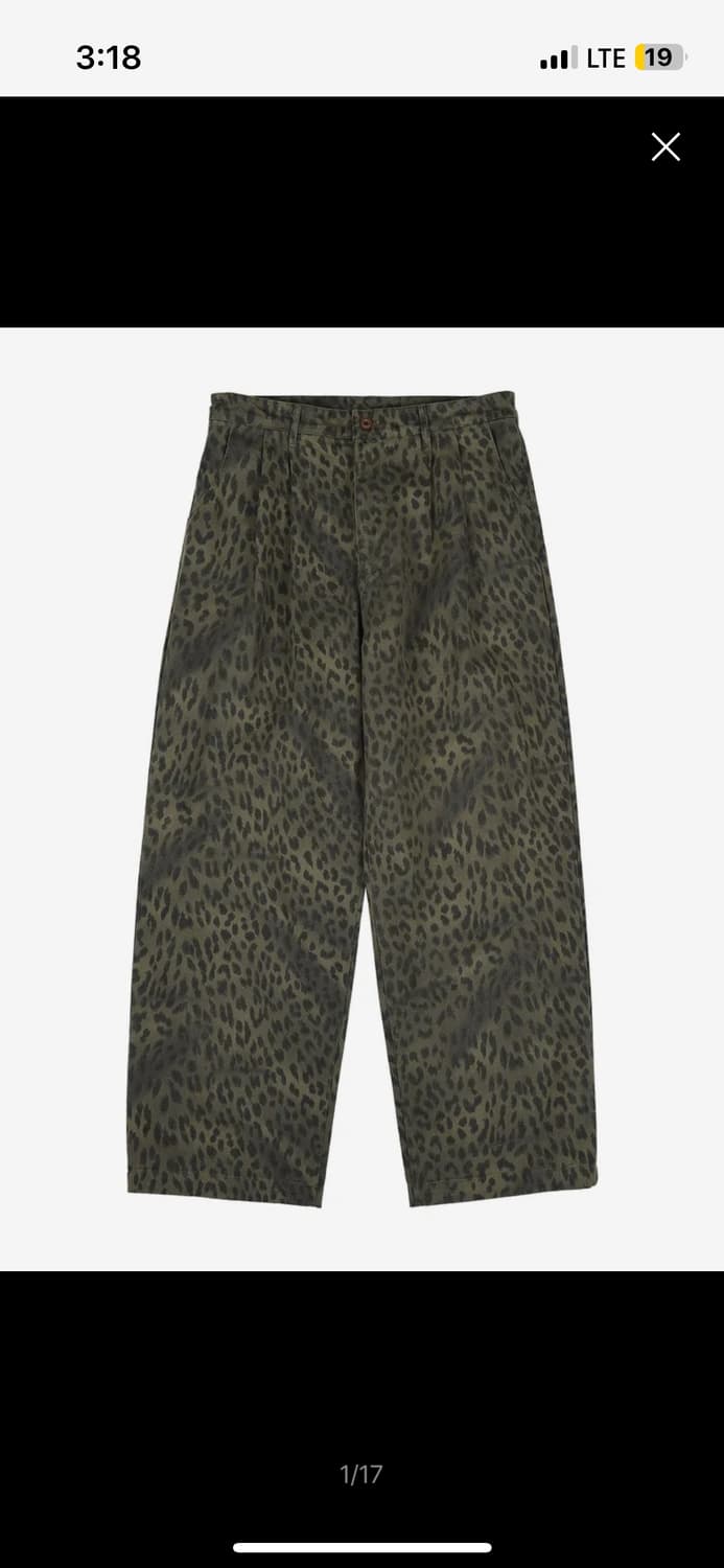 이알에스코 레오파드 팬츠 상품이미지1