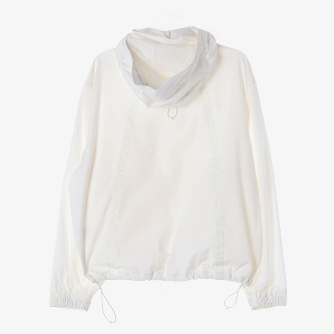 트래블 어프로칭 후드 윈드브레이커 화이트 M 상품이미지3