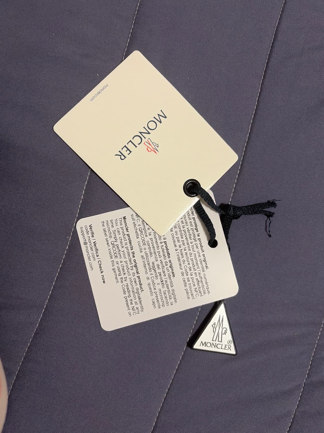 몽클레어 마야 패딩 블랙 1사이즈 새상품 상품이미지9