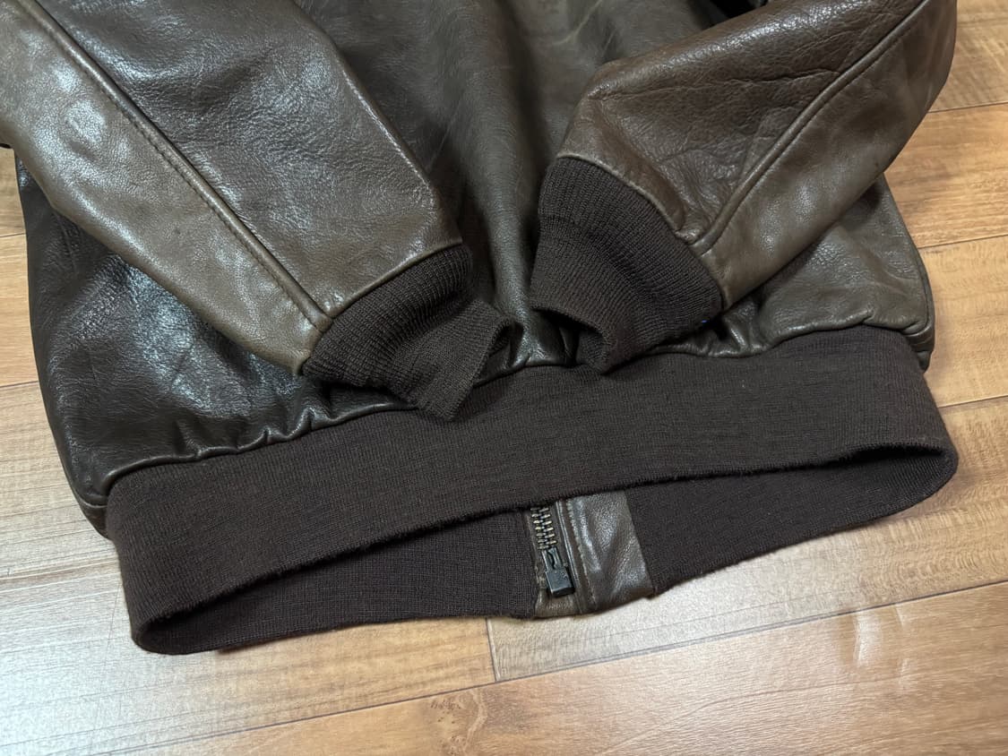 아비렉스 A-2 가죽자켓 / 밀스펙 / MADE IN USA 상품이미지7