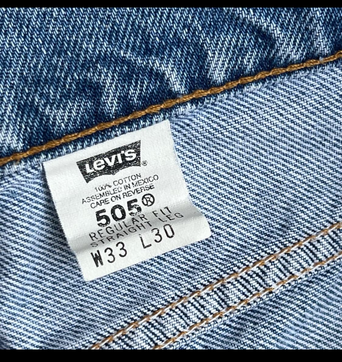 90s levis 505 orange tap 상품이미지4