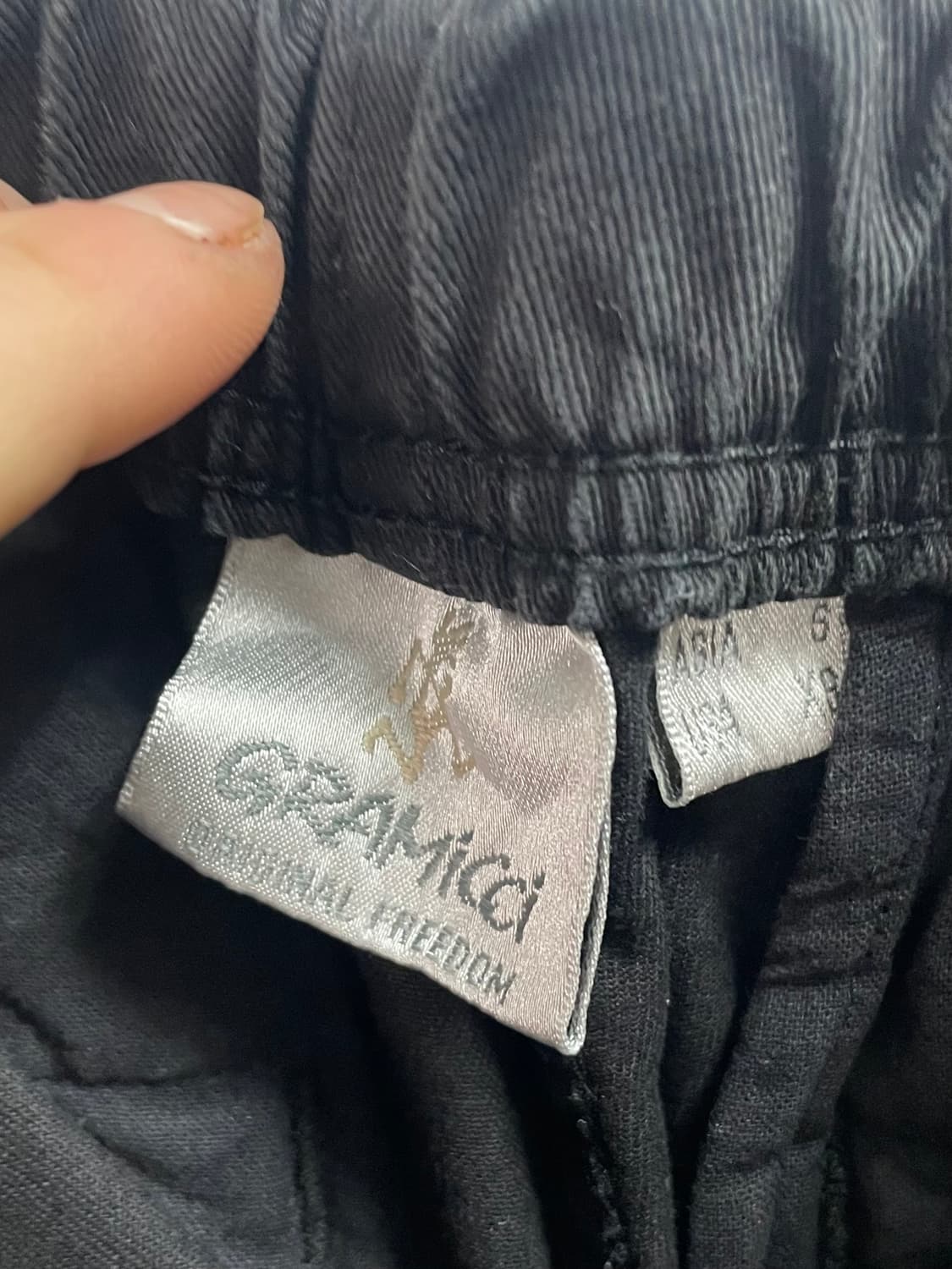 그라미치 US 검정 치노팬츠 (onp.16)   상품이미지6