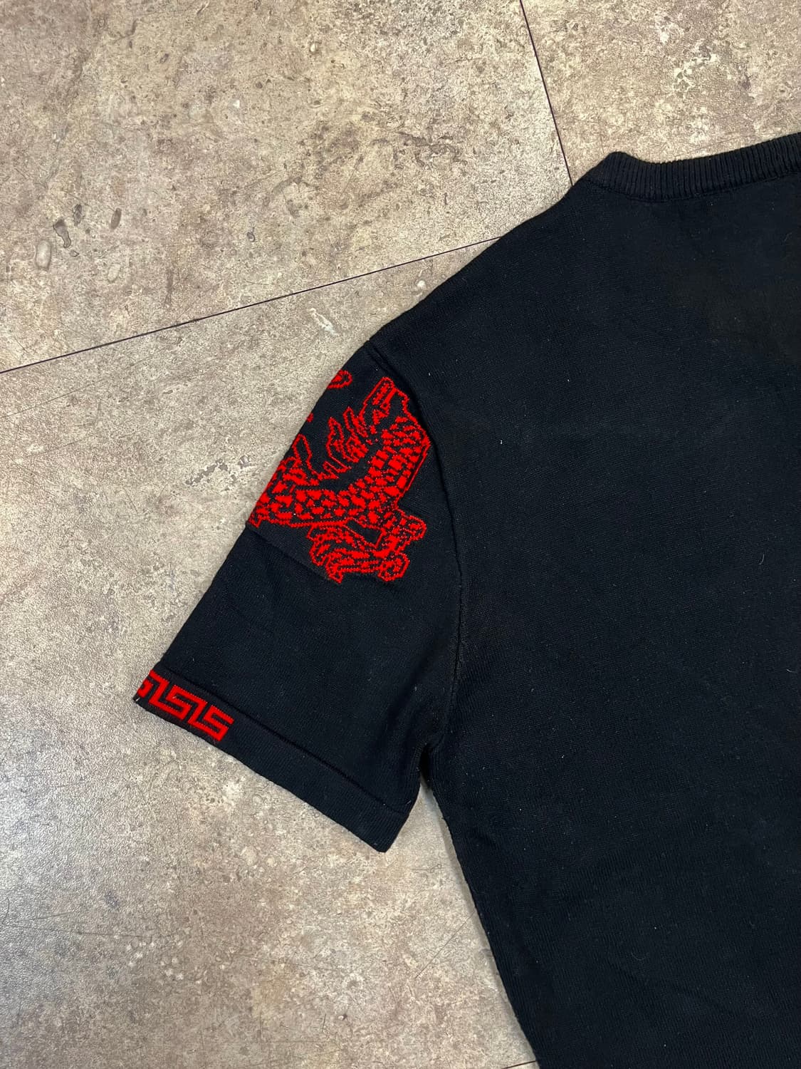 빈티지 반팔니트 블랙 #csz2952 상품이미지8