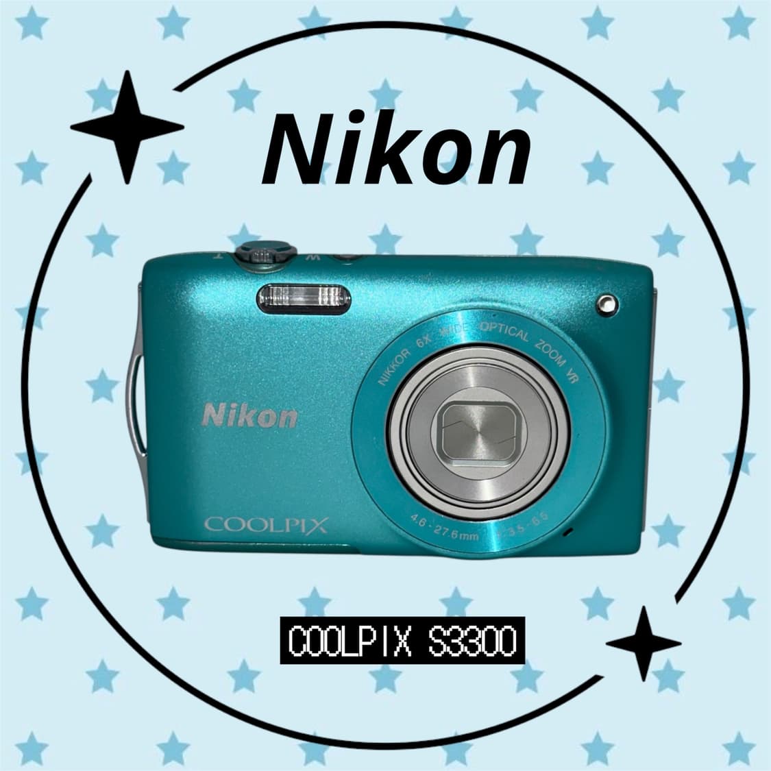 니콘 쿨픽스 s3300 빈티지 디지털 카메라 디카 상품이미지1