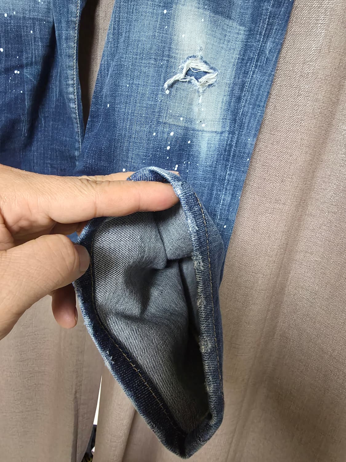 정품디스퀘어드청바지 48/33~34 상품이미지2