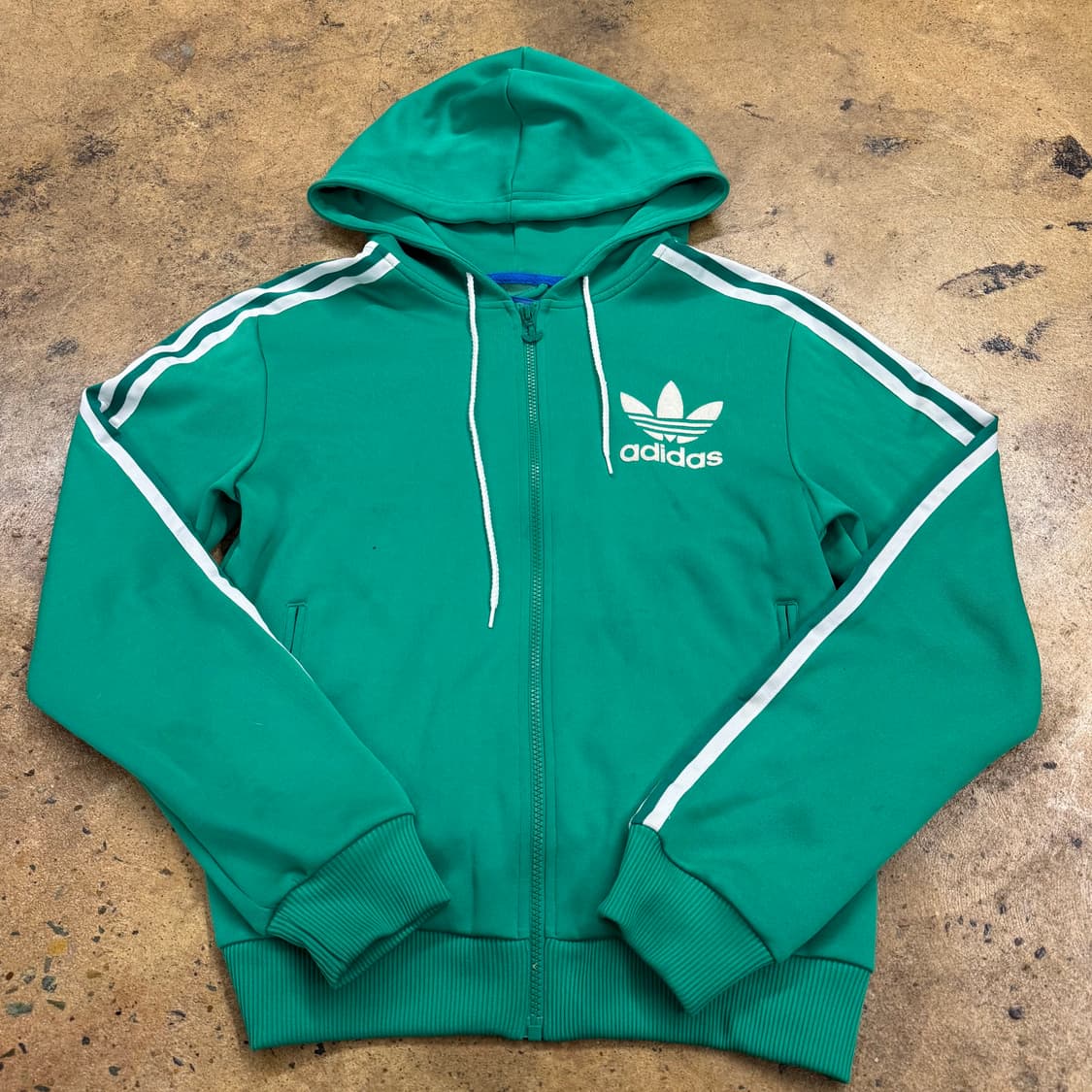 아디다스 그린 말차 후플 플락 져지 후드집업 95 상품이미지2