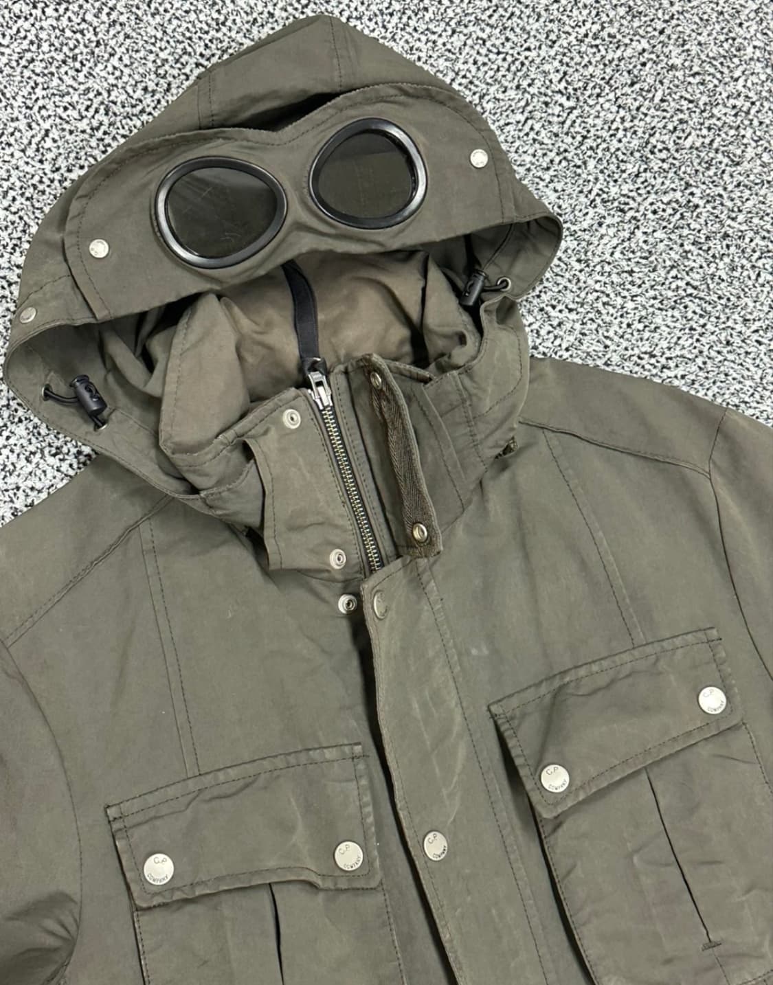 cp컴퍼니 밀리터리 야상 고글 자켓 상품이미지2