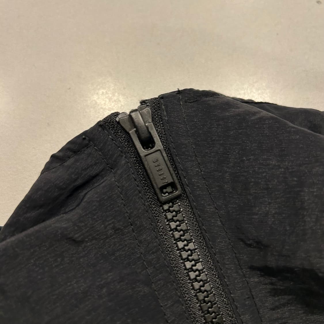 [M] 조던 엔지니어드진 패치 나일론 바람막이 자켓 블랙 A388 상품이미지5