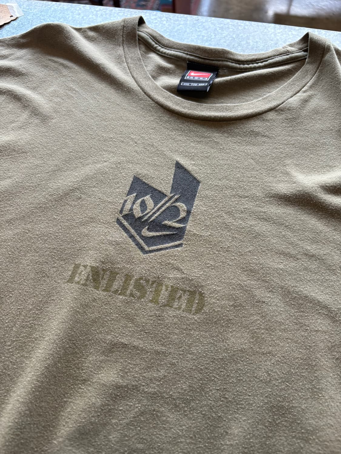 90-00s NIKE Team 밀리터리 티셔츠 상품이미지5