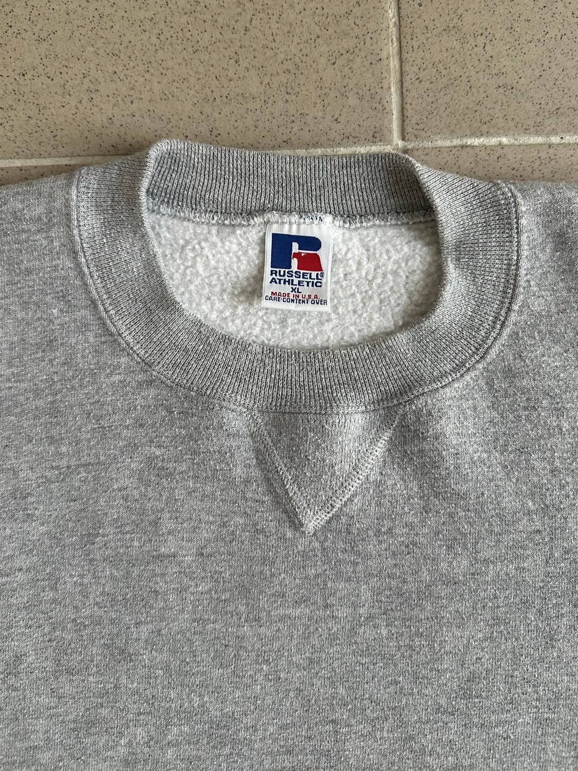 90s 빈티지 러셀 스웻셔츠 그레이 XL USA 상품이미지4