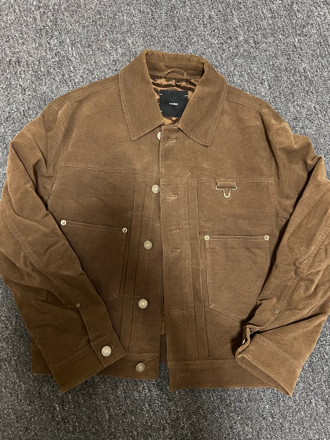 일꼬르소 크래프트 트러커 자켓 브라운 상품이미지3