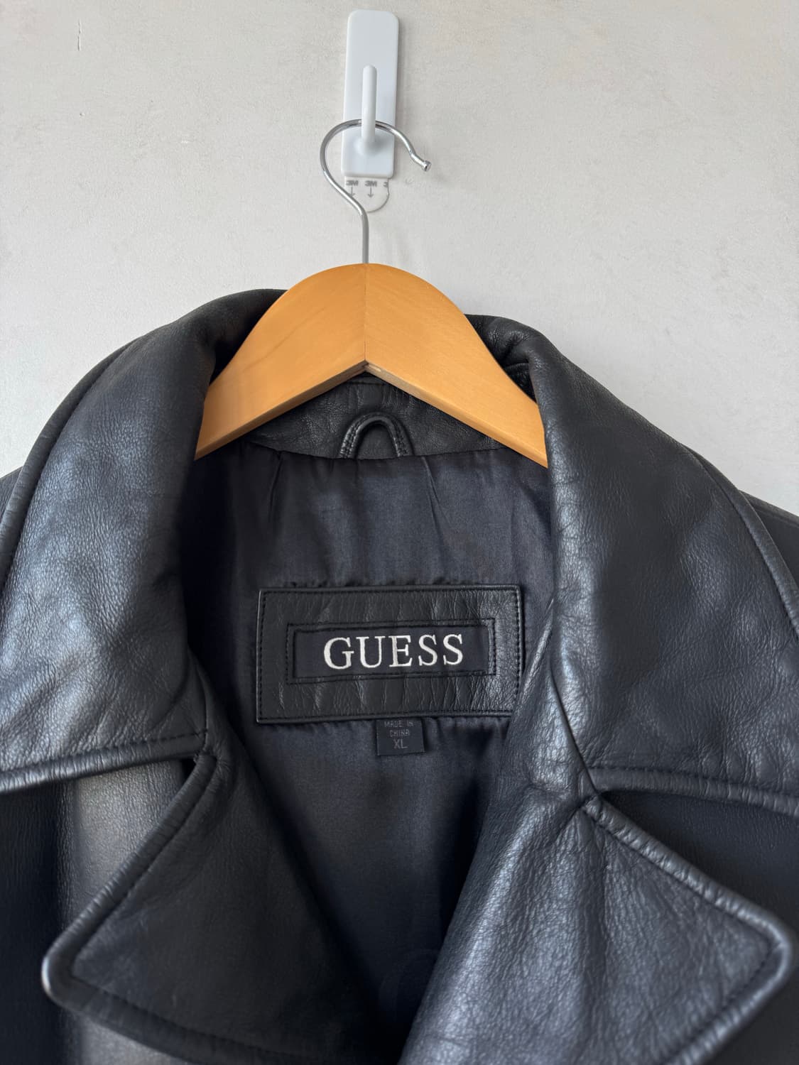9/00s Guess Leather Jacket  상품이미지4