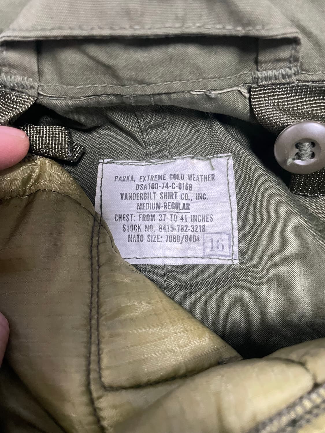 m65 피쉬테일 og 오리지널 미디움 세트 개파카 상품이미지7