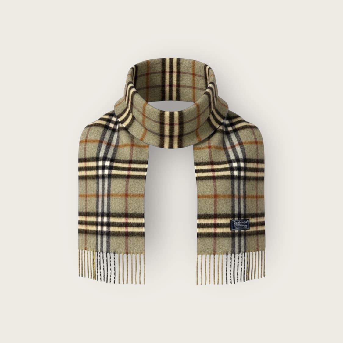 버버리 90s 캐시미어 머플러 상품이미지1