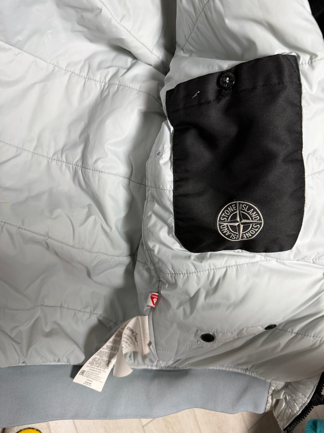 스톤아일랜드 크링클랩스 후드 자켓 M 상품이미지4