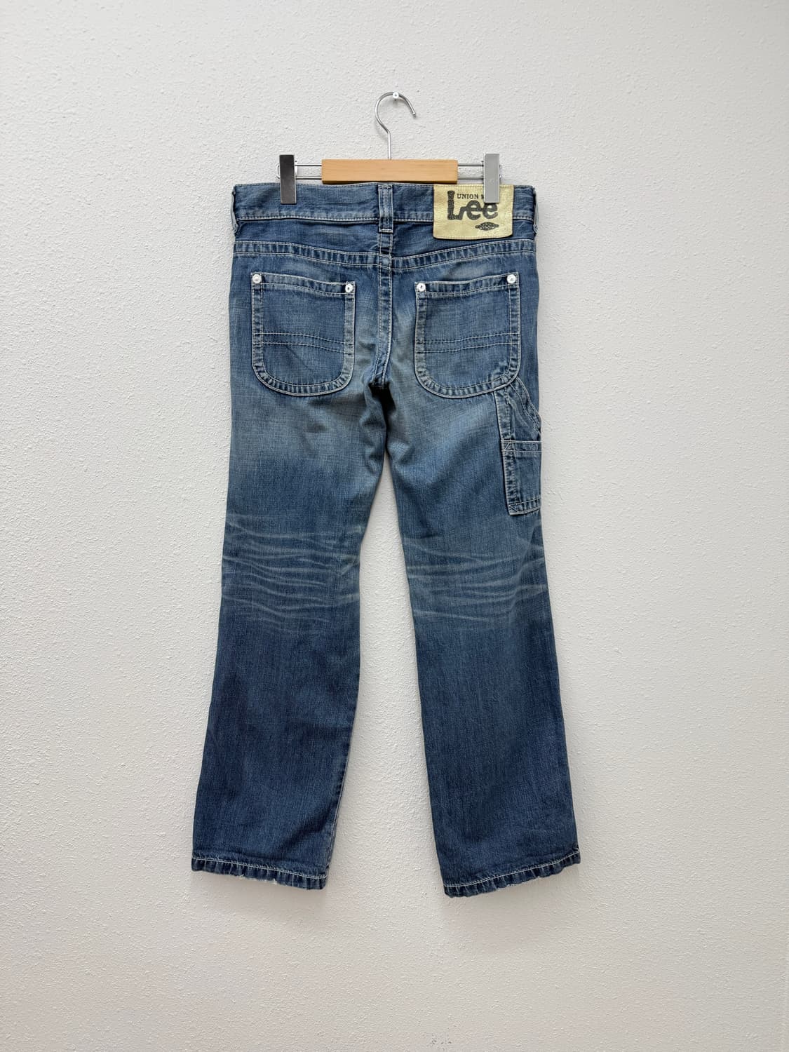 빈티지 Lee UNIION MADE 와이드 데님 팬츠 상품이미지4