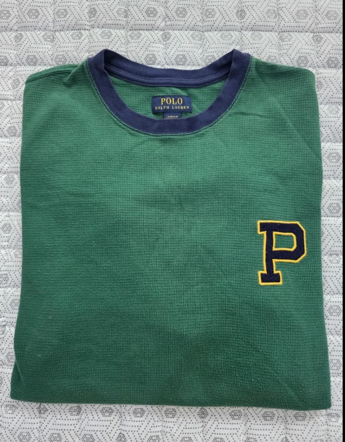 폴로 랄프로렌 남성 와플 긴팔티 XL 상품이미지4