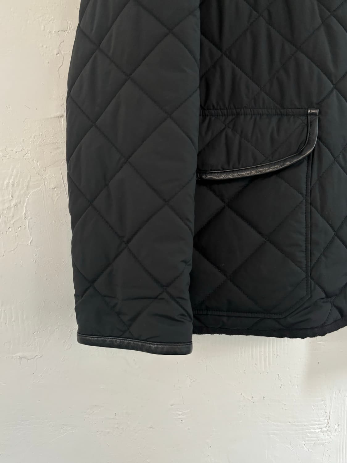 Polo 폴로 랄프로렌 신형 블랙 퀄티드 자켓 상품이미지5