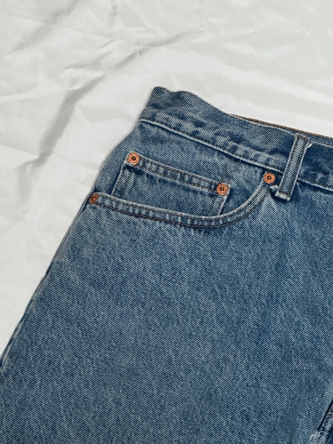 슈프림 배기진 워시드 인디고 -23fw 상품이미지3