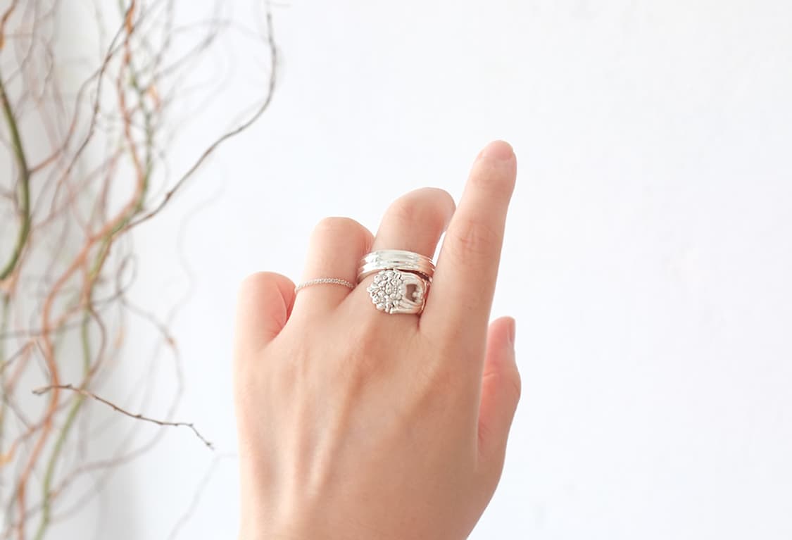 1940s 빈티지 커트러리 빈티지반지 빈티지스푼링 101681 상품이미지3