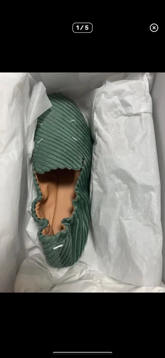 메종 마르지엘라 키키 코듀로이 로퍼 상품이미지1