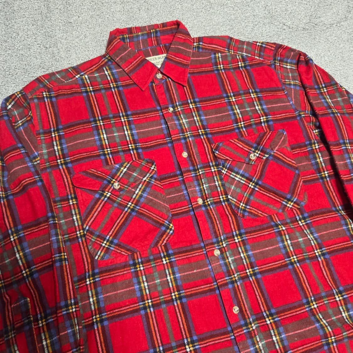 Green Rum 재팬 빈티지 플란넬 셔츠 L(100) 상품이미지2