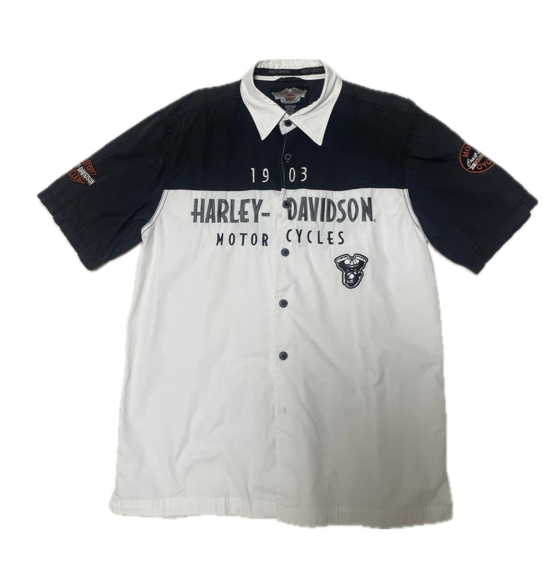 할리데이비슨 모터 사이클 반팔 셔츠 상품이미지1