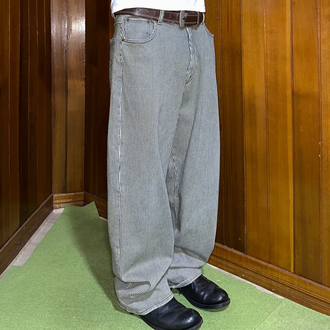 Bc factory stripe cotton pants 상품이미지1